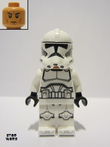 LEGO Minifigs Star Wars Sw1319 Clone Trooper Minifig Pictures Be